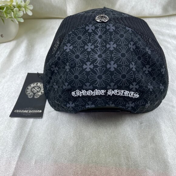 Brand New Chrome Hearts Black Hat - Picture 4 of 9